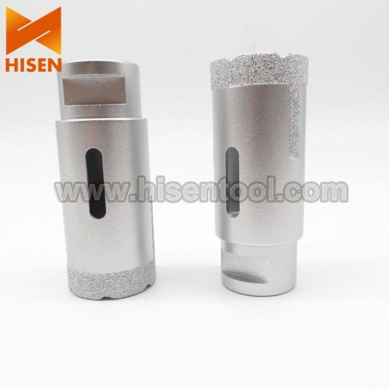 1 3/8" Vacuum Brazed Core Drill Bits for Marble with 2 Side Protection