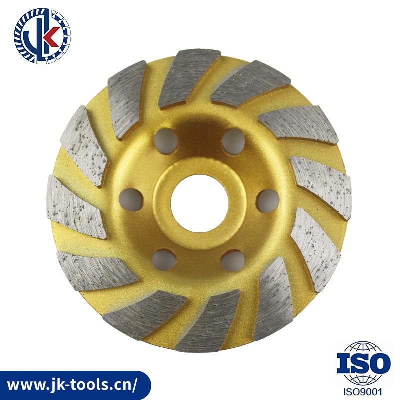 Diamond Double Row Disc Concrete Grinding Sintered Diamond Floor Grinding Cup Wheels Diamond Polishing Cup Wheels for Machines