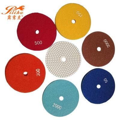 Diamond Abrasive Angle Grinder Tools Water Grinding Polishing Pad for Marble Granite