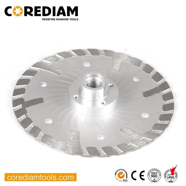 5-Inch/125mm Sinter Hot-Pressed Turbo Blade with Protective Segments/Diamond Tool/Cutting Disc