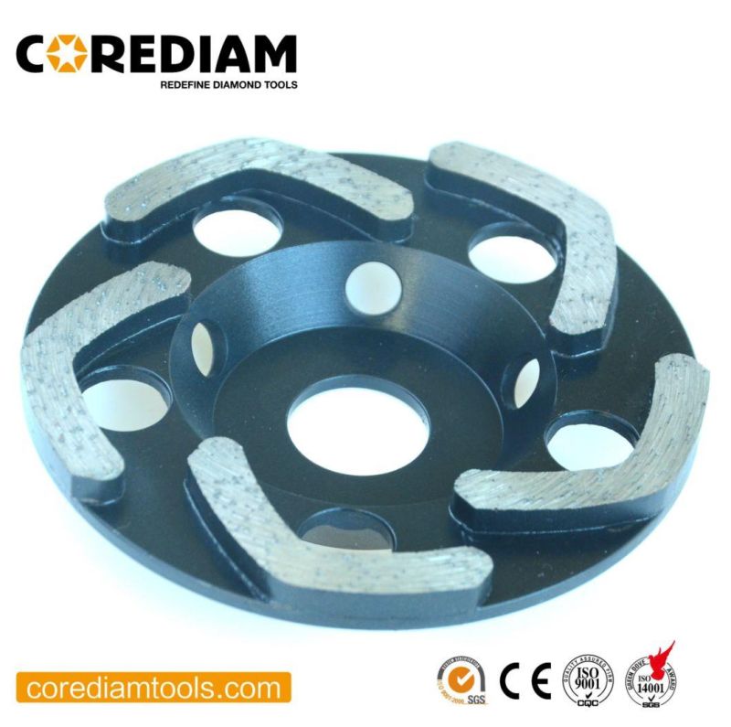 All Size Brazed Diamond Cup Wheel with F Segment for Concrete and Masonry in Your Need /Diamond Grinding Cup Wheel/Diamond Tools