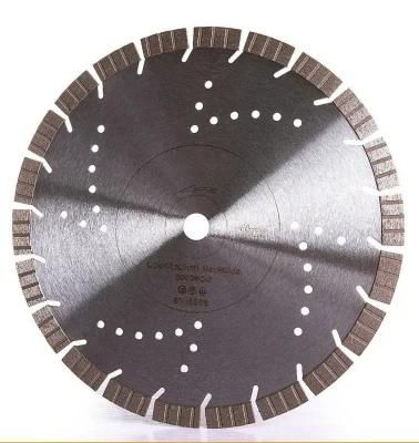 Industrial Segmented Silver Brazed Diamond Blade for Cutting Concrete