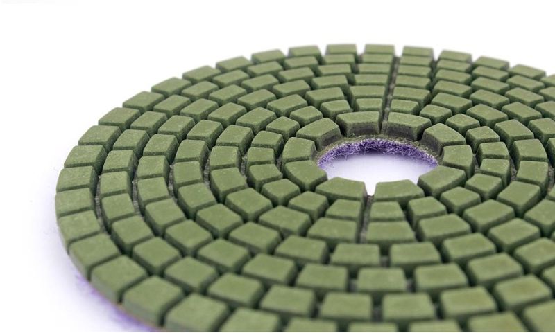 4inch 3 Steps Polishing Pad for Stone Marble Granite