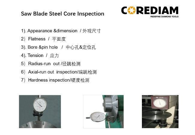 105-400mm Sinter Hot-Pressed Blade for Cutting Bricks, Block, Slate, Concrete and Masonry/Diamond Cutting Blade/Cutting Disc