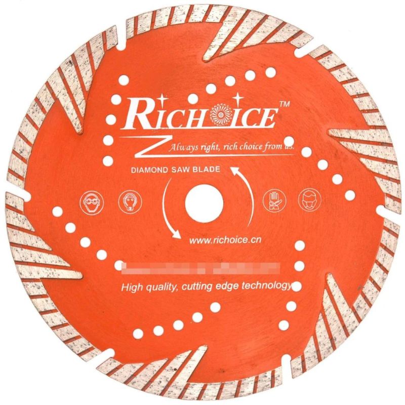 5"130mm Vacuum Brazed Diamond Saw Blade for Cutting Concrete Marble