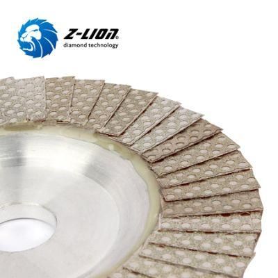 Z-Lion Diamond Flexible Flap Disc for Metal Stainless Steel Polishing