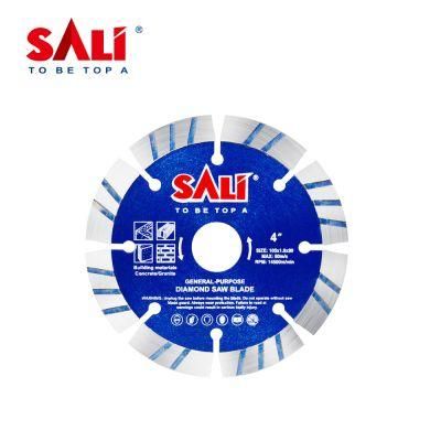 Sali 4.5inch 115*1.8*22.2mm High Quality Segment Turbo Diamond Saw Blade