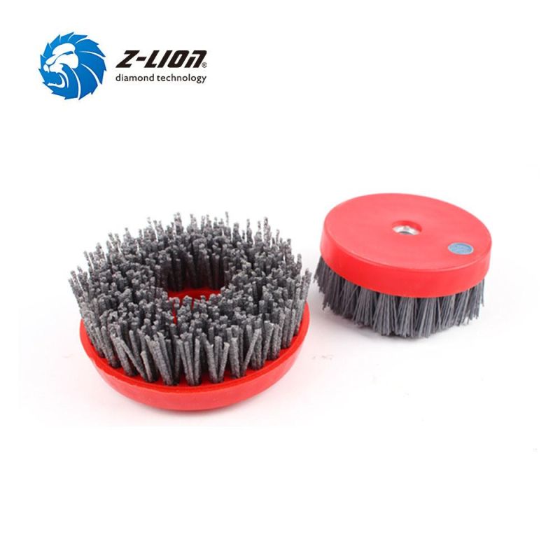 High Quality Diamond Fickert Abrasive Brushes for Stone Leather Surface Polishing