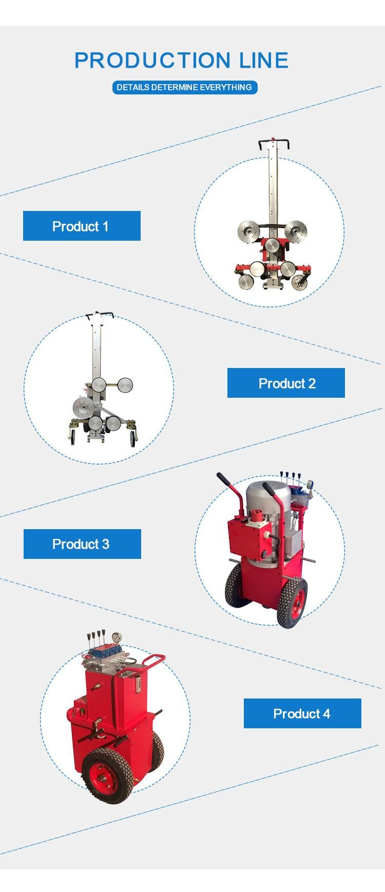 Wire Saw Natural Bridge Stone Cutting Machine for Granite and Marble