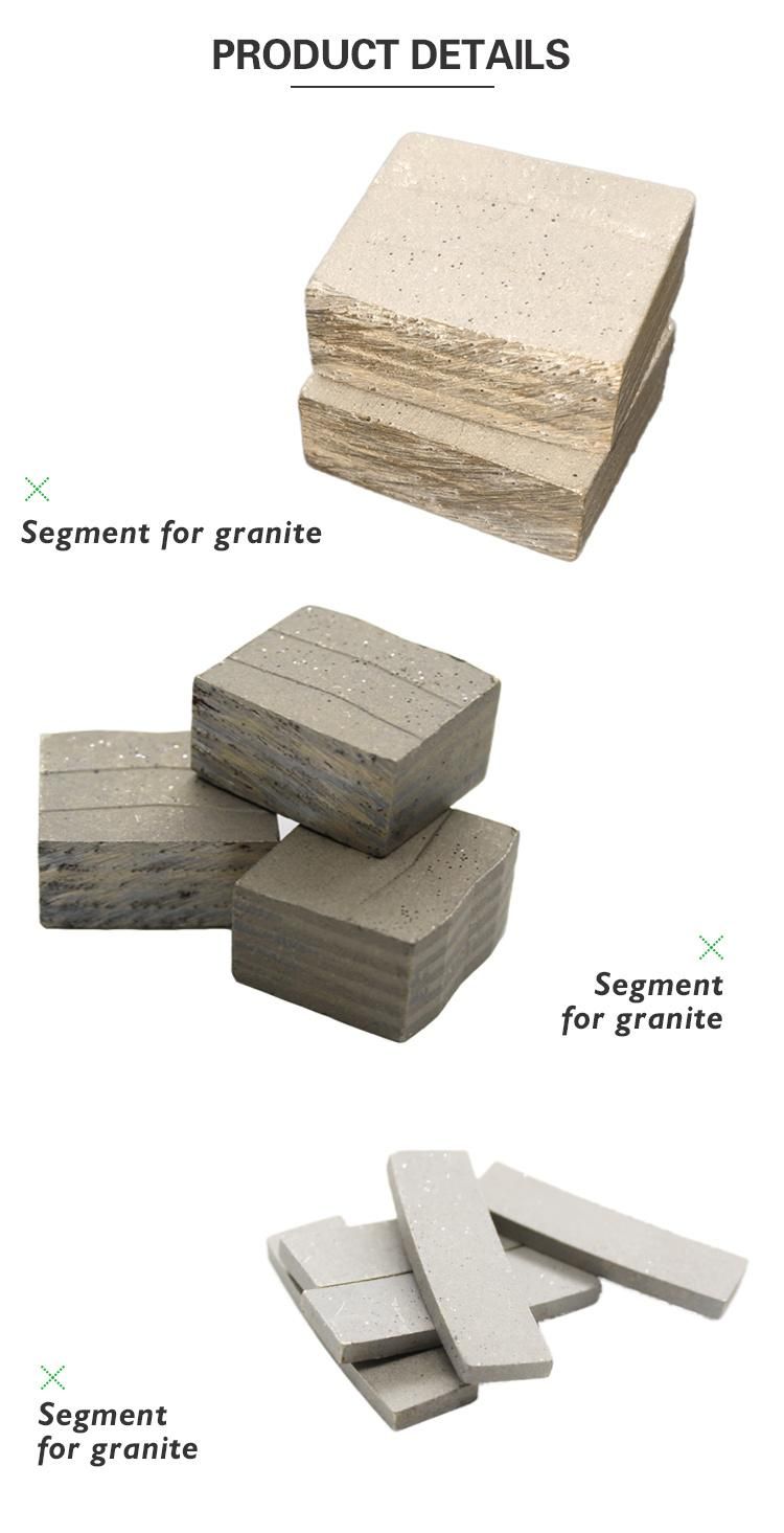 D2000 1600mm Diamond Segment for Granite Cutting