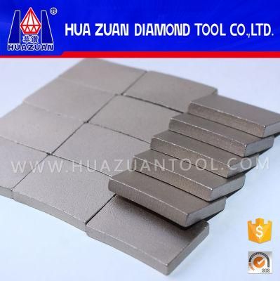 Fan Shape Diamond Drill Bit Ring Cutting Segment