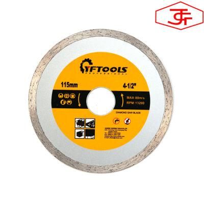 Continuous Diamond Saw Blade for Cutting Concrete