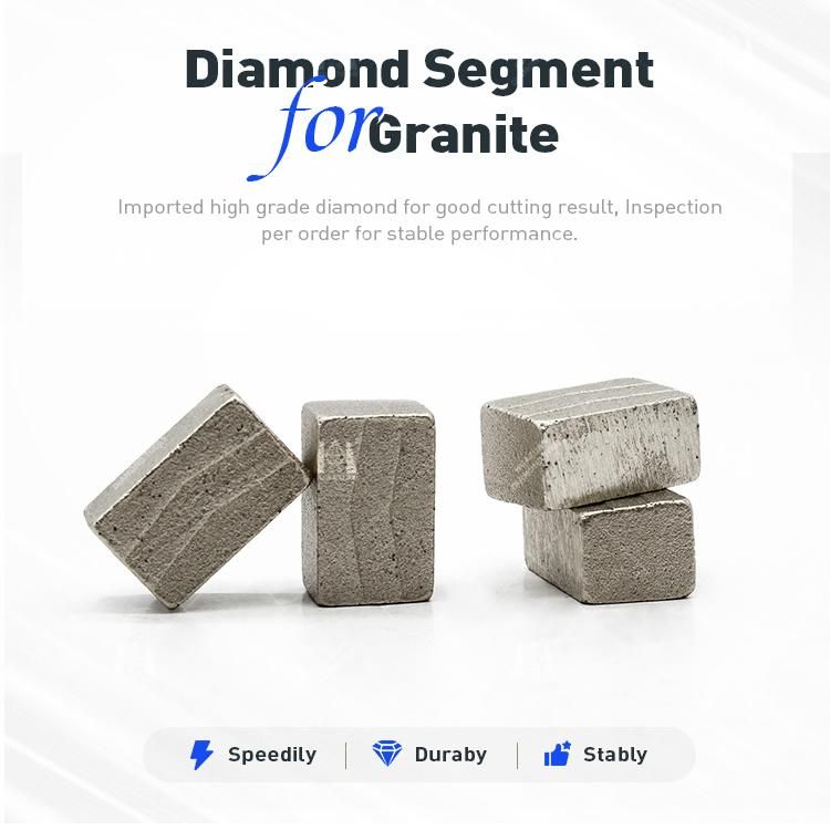 Sharp Diamond China Segment for Stone Granite Cutting