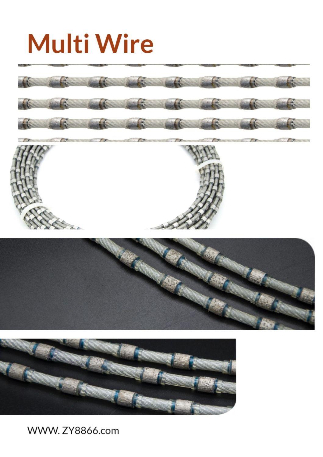 Diamond Granite Cutting Rope for Multi Wire Saw Machine