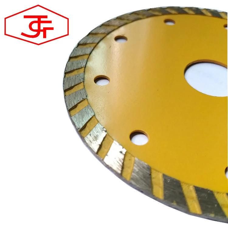 Turbo Flat Dry Cutting Concrete Cutting Diamond Saw Blade