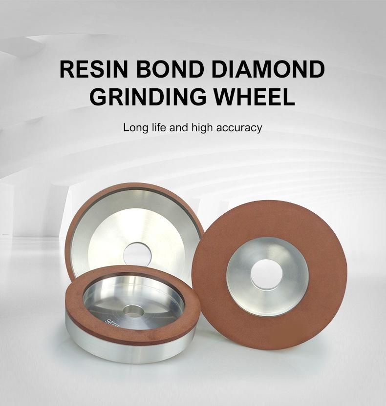 6A2 5 Inch Flat Cup Resin Bond Diamond Grinding Wheels