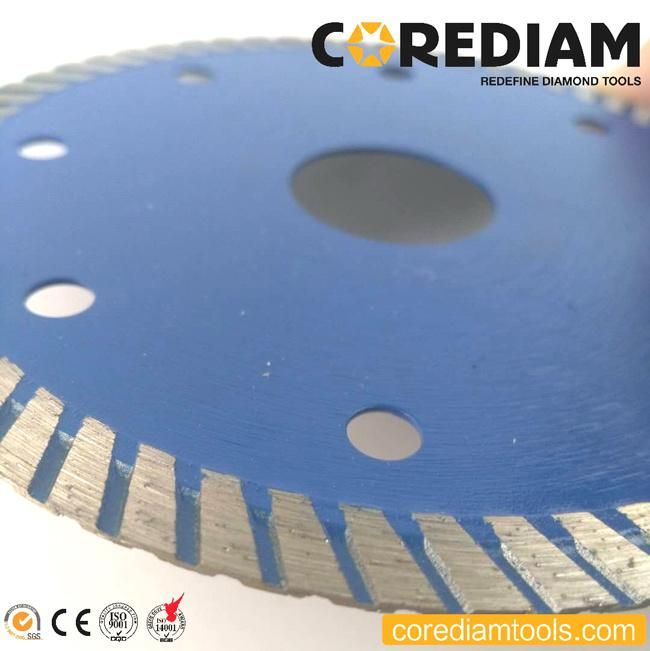 9-Inch Sintered Turbo Blade for Granite, Marble and Other Stone Materials/Diamond Tool/Cutting Disc