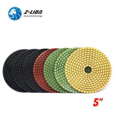 2&quot; to 6&quot; Resin Diamond Wet Polishing Pad Stone Abrasive Tools for Granite Marble Grinding