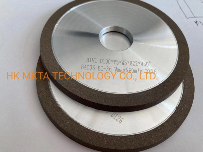 120dx60V Resin Bond CBN Grinding Wheel for Cast Iron Dressing