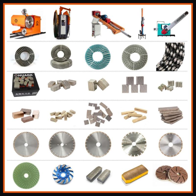 Huada Sintered Diamond Segments for Marble Cutting