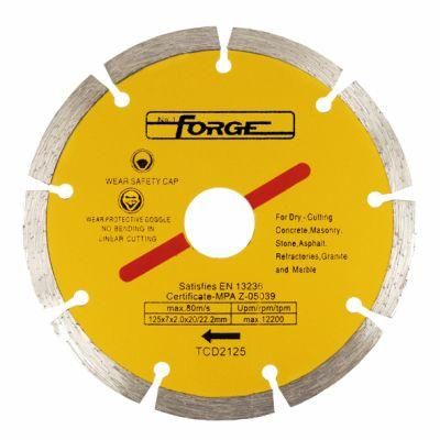 125mm (5&quot;) Cutting Disc Segmented Diamond Blades