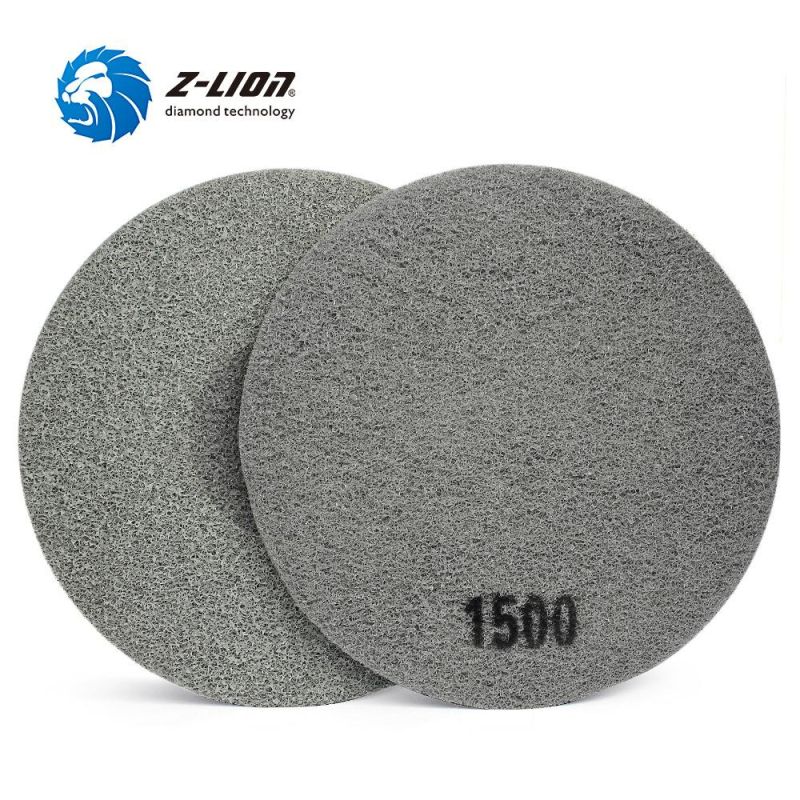 Diamond Nylon/Fiber/Sponge Polishing Pad for Concrete Floor Cleaning