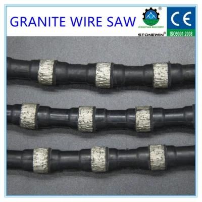 Zhongyuan/Aqt Series 12mm Diamond Rope for Quarrying Granite