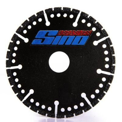 Vacuum Brazed Multi Purpose Demolition Blade Diamond Granite Saw Blade for Steel Pipe Stone Concrete Iron