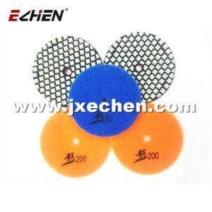 Hook and Loop Polishing Pad for Stone Slab