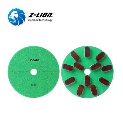 Zlion Resin Green Diamond Grinding Disc for Stone Polishing