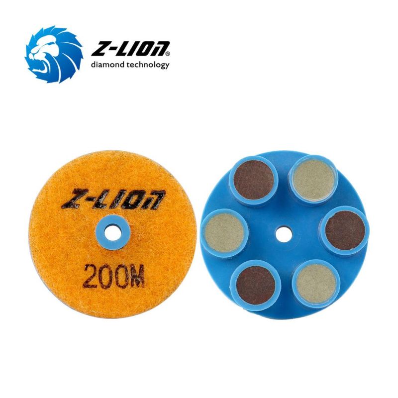 2inch/50mm Resin Hybrid Diamond Floor Polishing Pad for Concrete