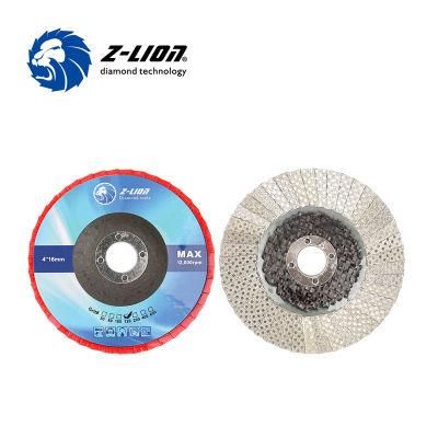 Electroplated Diamond Sand Flap Disc for Stone