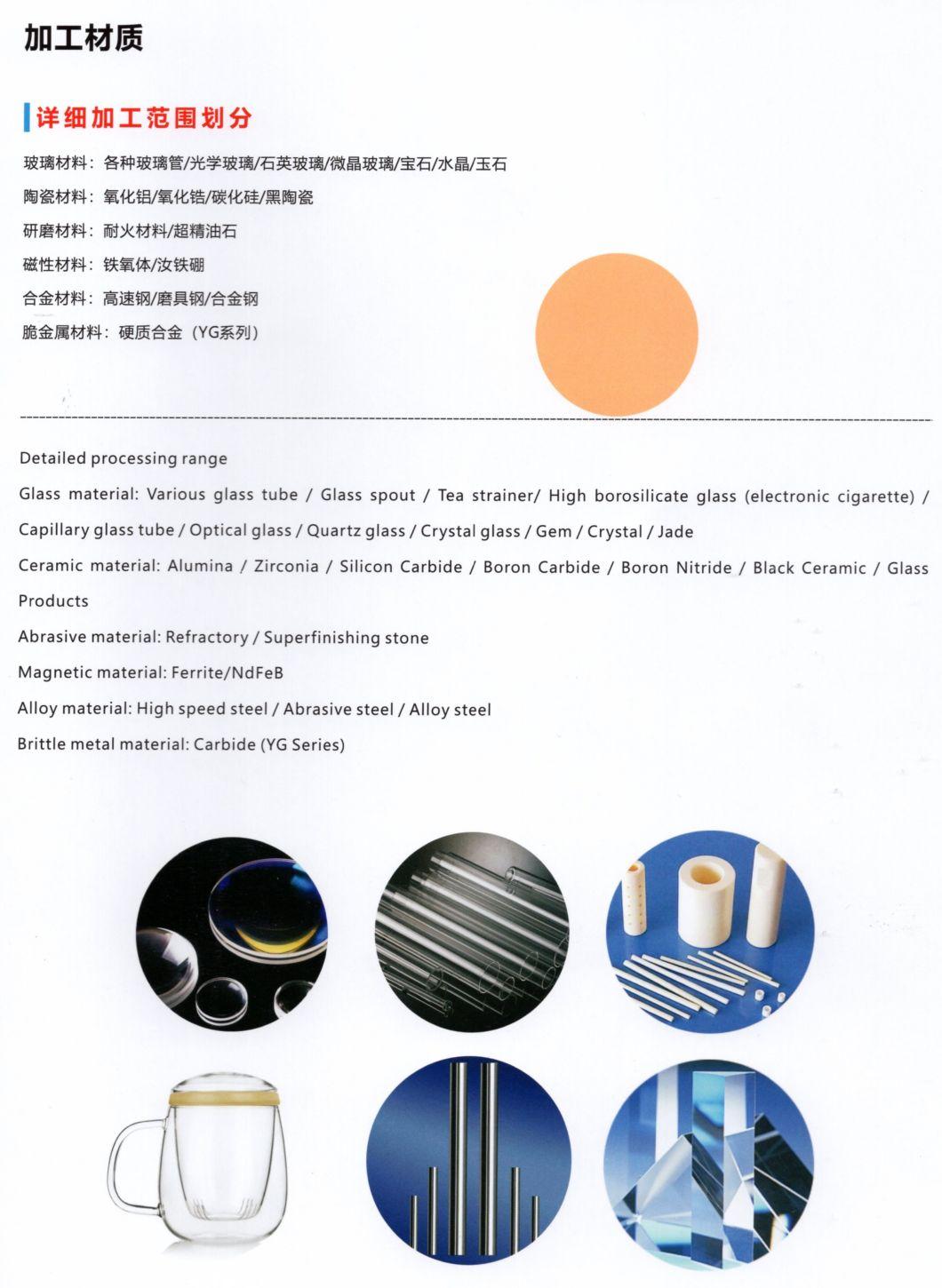 Ultra-Thin Diamond Cutting Disc for Fuse Glass Tube and Quartz Tube