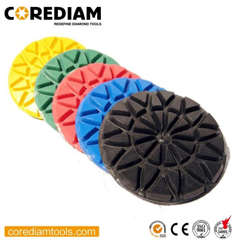 Diamond Dry/Wet Polishing Cleaning Pad for Stone/Granite/Marble/Concrete