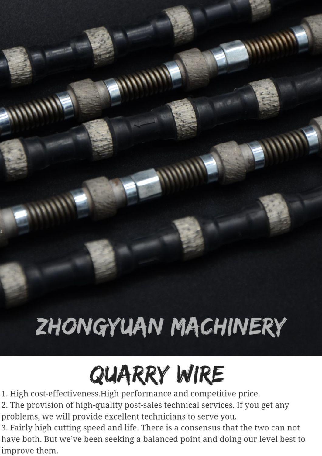 12mm Wire Saw for Granite Quarry Sintered Beads