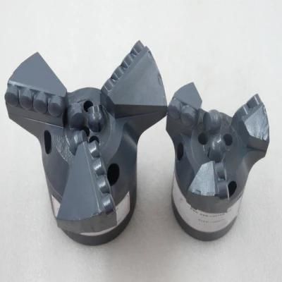 Speedmade PDC Drill Bit, Water Well PDC Drill Bit, 3 Wings Flat PDC Cutters Non Coring.