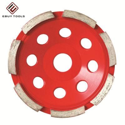 Single Row Diamond Cup Grinding Wheel for Hard-Working Cutting