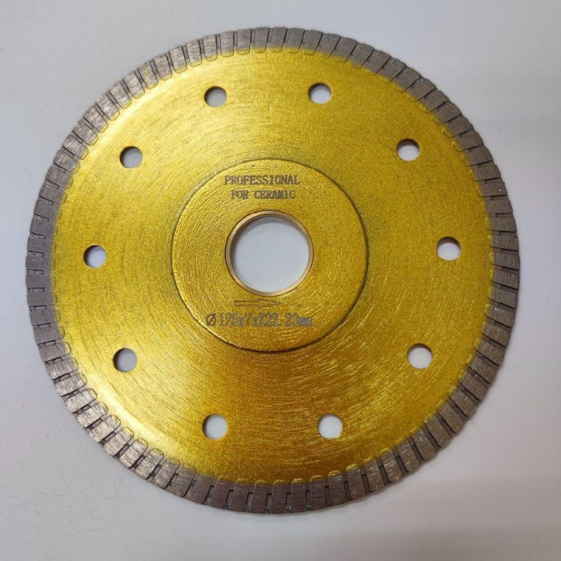 125mm Turbo Ultra Thin Diamond Circular Saw Blade Granite Tile Cutting Blade