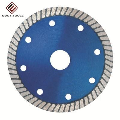 125mm Hot Pressed Super Thin Turbo Cutting Disc Diamond Saw Blade for Granite Ceramic Tile Marble