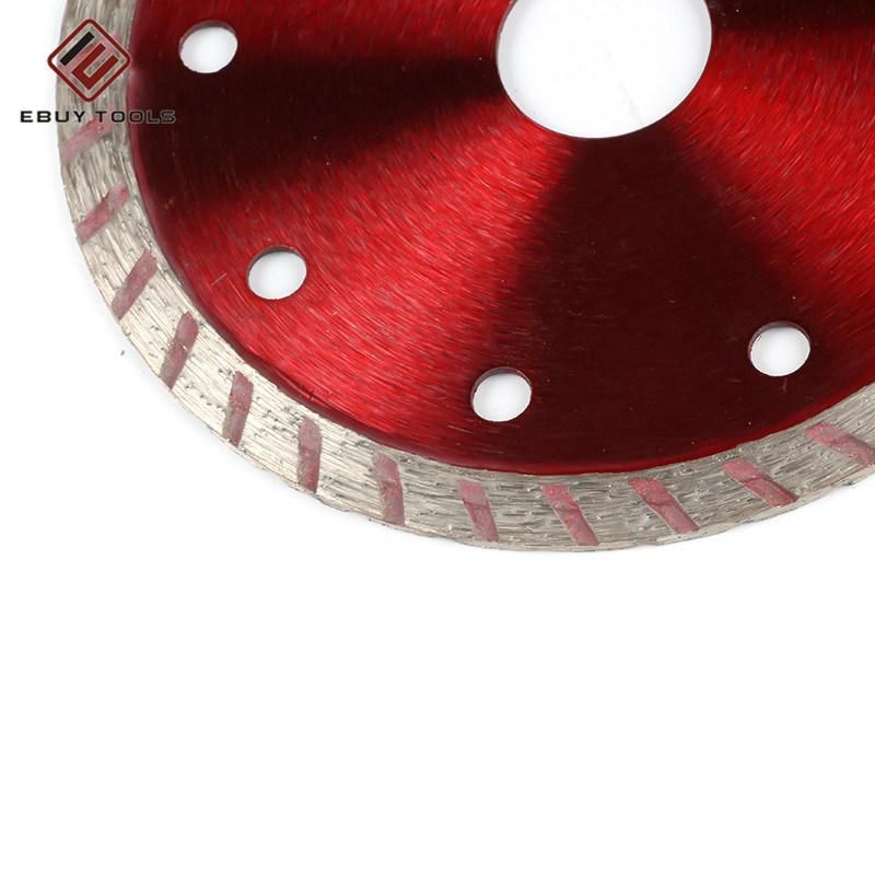 200mm X 7mm Good Quality Cold Pressed Turbo Diamond Saw Blade Cutting Granite, Marble and Hard Stone