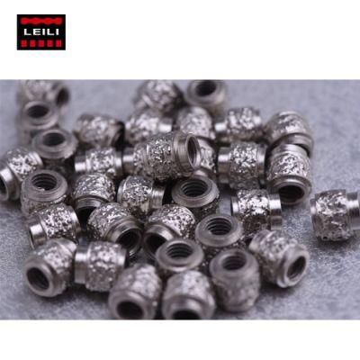 44beads Vacuum Brazed Diamond Wire Metal Cutting