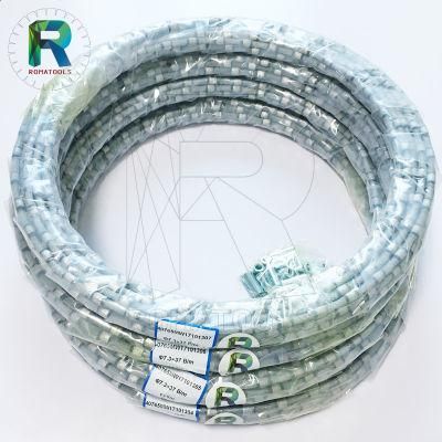 7.3mm Multi Diamond Wire Saw for Hard Granite Sharp Cutting Hot Selling Closed Loop From Romatools