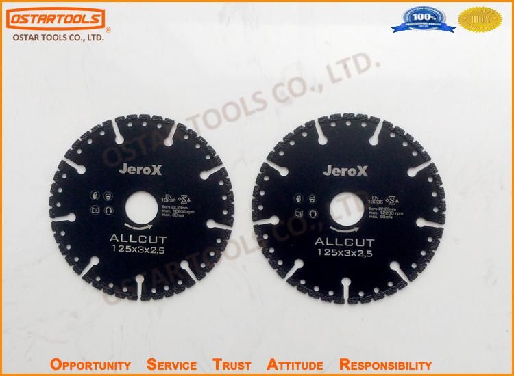 Multi Purpose Vacuum Brazed Diamond Cutting Disc