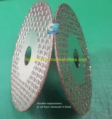 Electroplating Diamond Saw Blade with Protection