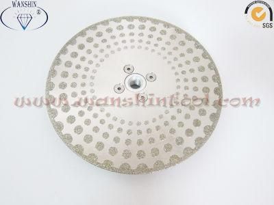 7&prime;&prime; Electroplated Cutting and Grinding Wheel for Marble