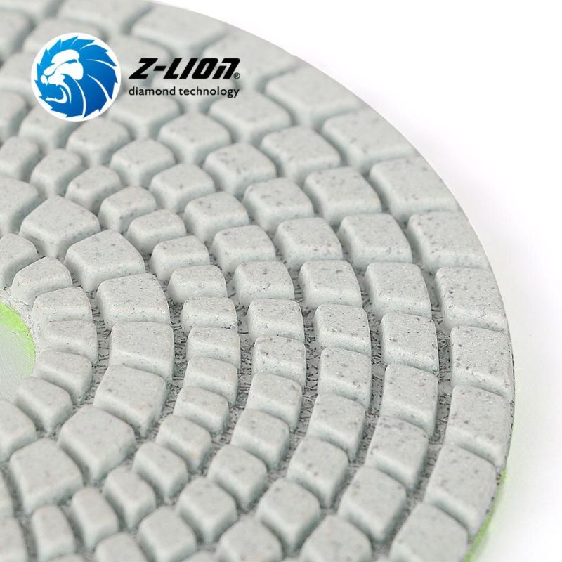 Quartz Wet Polishing Pad Flexible Polishing Pad for Engineered Stone