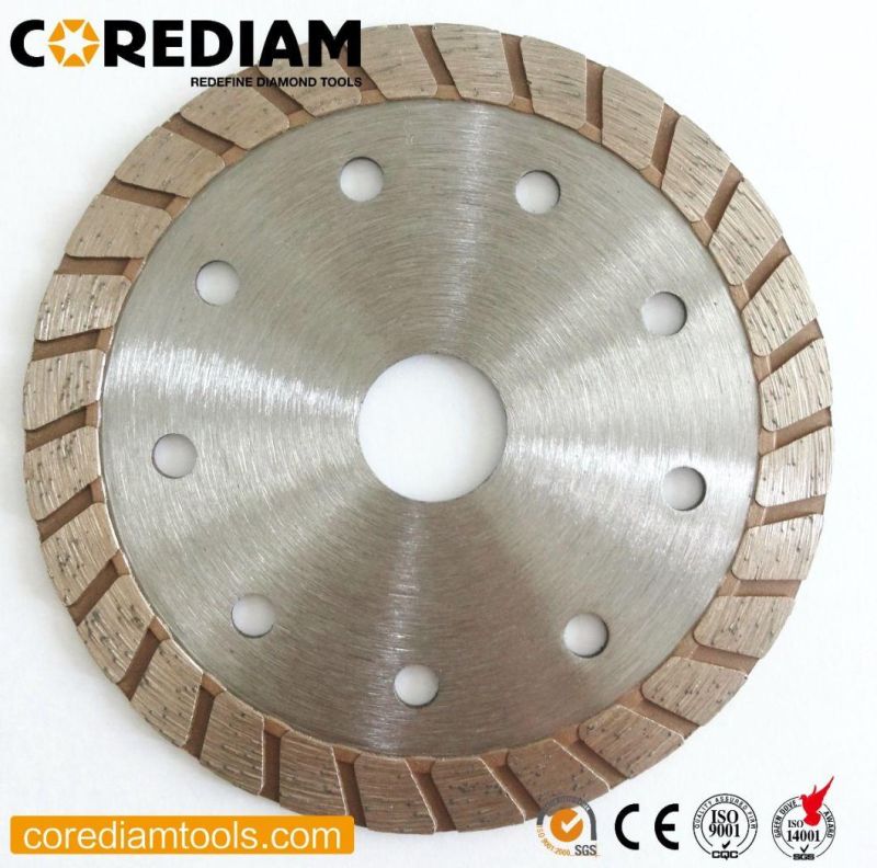 105mm-400mm Sinter Hot-Pressed Diamond Turbo Blade for Cutting Bricks, Slate, Concrete and Masonry Materials/Diamond Tools/Cutting Disc