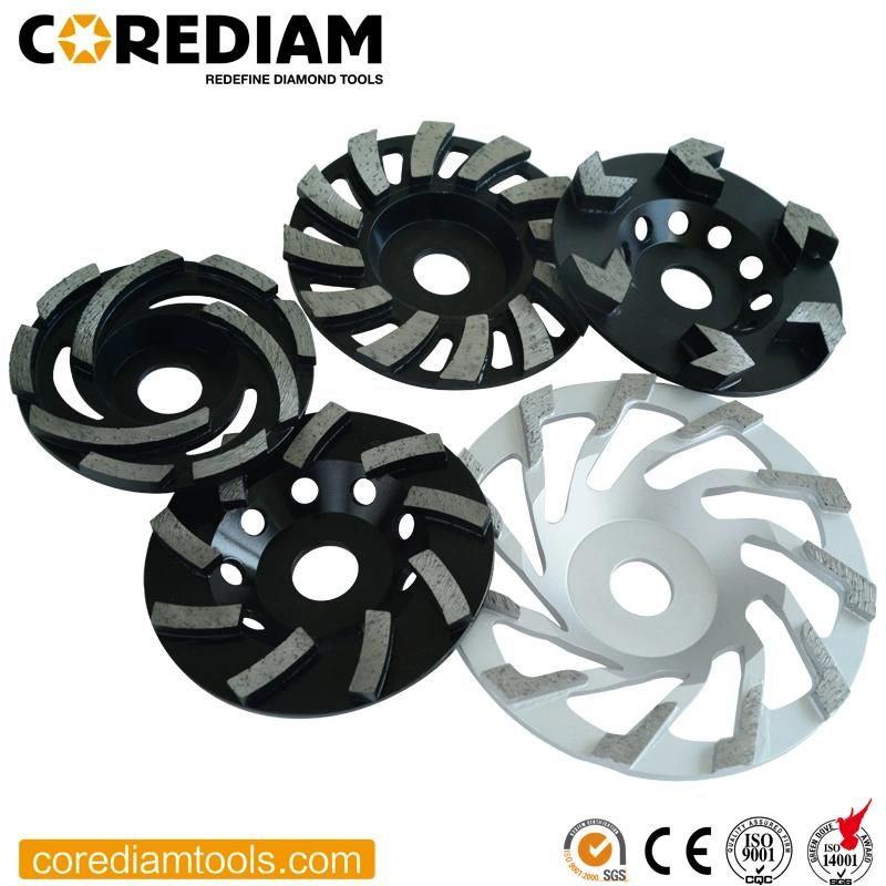 High Quality Diamond Cup Wheel with L Segment