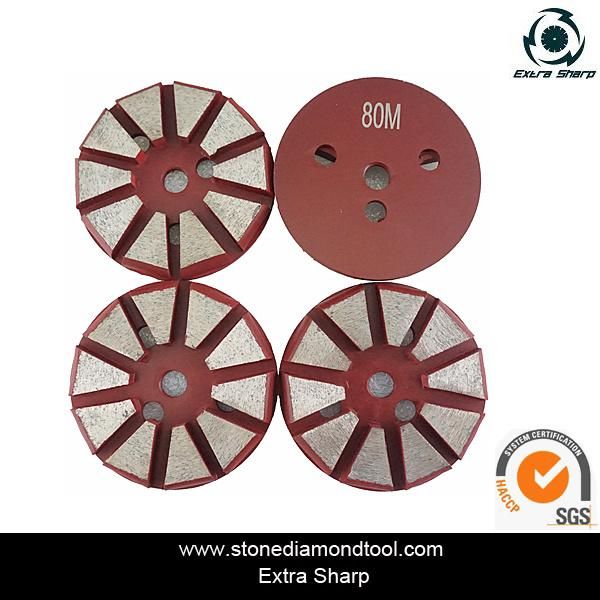 10 Segments Diamond Grinding Wheel Disc for Concrete