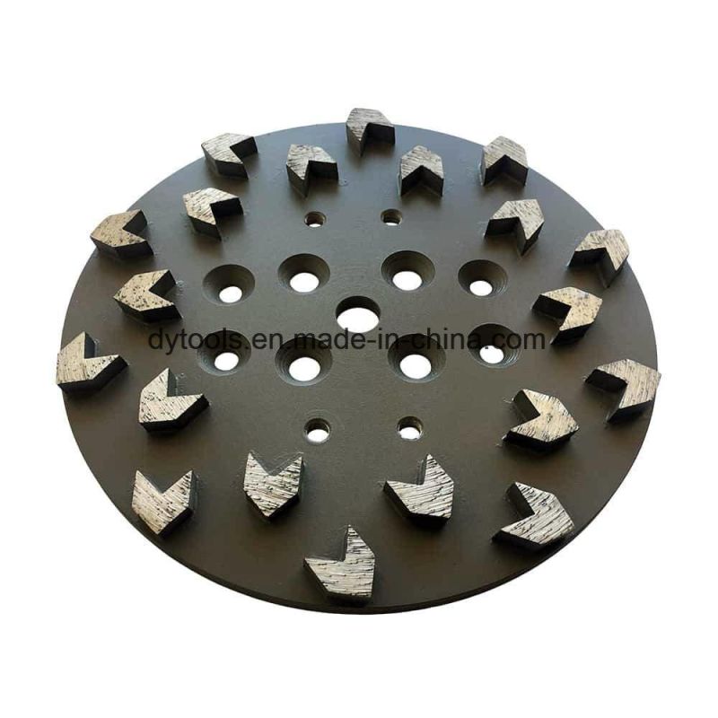 7" Concrete Grinding Diamond Grinding Cup Wheel with 10 Arrow Segments